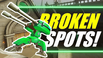 8 More Broken Torbjörn Turret Spots! (Overwatch 2)