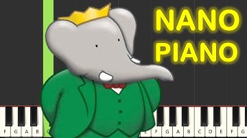 Babar Theme Song Piano Tutorial