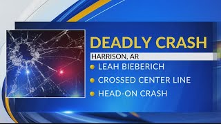 Harrison, Ark. woman killed in two-vehicle crash