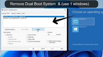 How to Delete an Operating System from Dual Boot Laptop/Computer