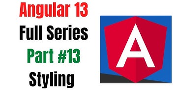 Angular 13 Tutorial part #13 | style angular component | Angular For Beginners