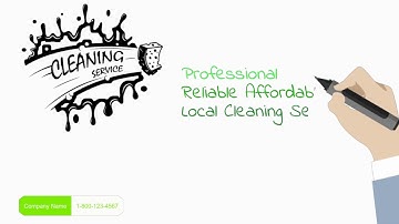 Cleaning Service | Whiteboard Animation Explainer Video