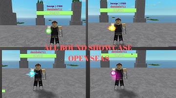 🌟 EVERY MYSTICAL BOUNDS SHOWCASE  IN ONE PIECE OPEN SEAS!