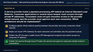 SC-500 | Microsoft Cloud and AI Security Engineer Associate -2e | Exam Q&A | Episode 5 (Q41-50)