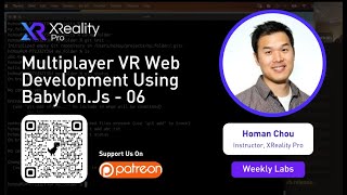 Skill Share: Multiplayer VR web Dev Using Babylon.Js 06