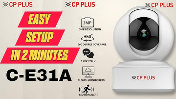 Cpplus C-E31A Wifi camera Setup in 2 minutes | 2 मिनिट में कनेक्ट कीजिए|