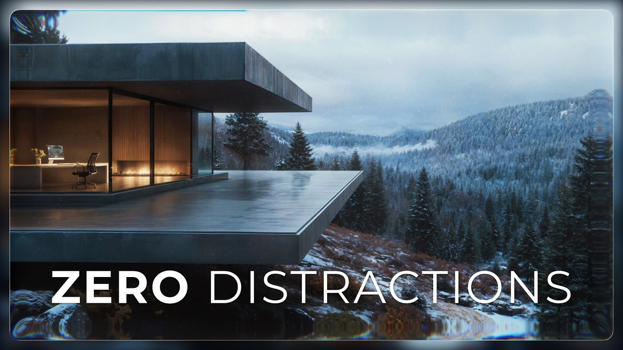 Музыка для глубокой работы - Расслабляющий даунтемпо-микс для концентрации и продуктивности -