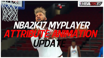 NBA2K17|MyPlayer Attribute/Animation Update#2(6,5 Playmaker)