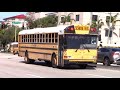 Palm Beach District School buses and Private Operators bus action 2020 part 1