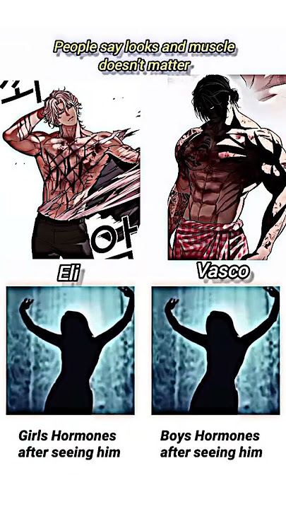 Lookism Vasco x Eli edit #manhwa #ptj #lookism #webtoon #editing #looks #muscles #shorts #edit