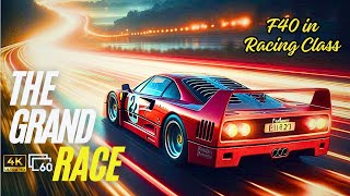 Ferrari F40 in racing Category. The Grand Race Set [329]  Motorfest Gameplay 4K