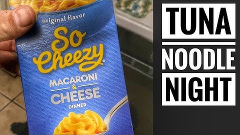 TUNA NOODLE CASSEROLE