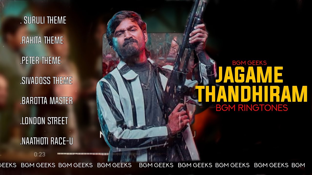 Jagame Thandhiram Movie All Bgm Jukebox || Jagame Thandhiram Bgm||Bgm Geeks