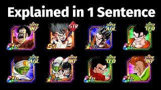 Explaining 20 Dokkan Battle units in 1 Sentence (Saviors)