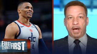 Chris Broussard talks Russell Westbrook's career triple-double record | NBA | FIRST THINGS FIRST screenshot 4
