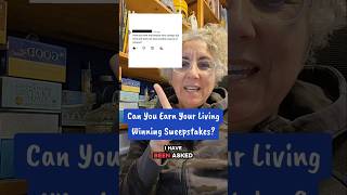 Winning Sweepstakes Prizes For A Living @Contestqueen