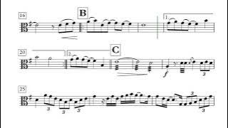 Sadness And Sorrow - Viola Solo (Sheet Music)