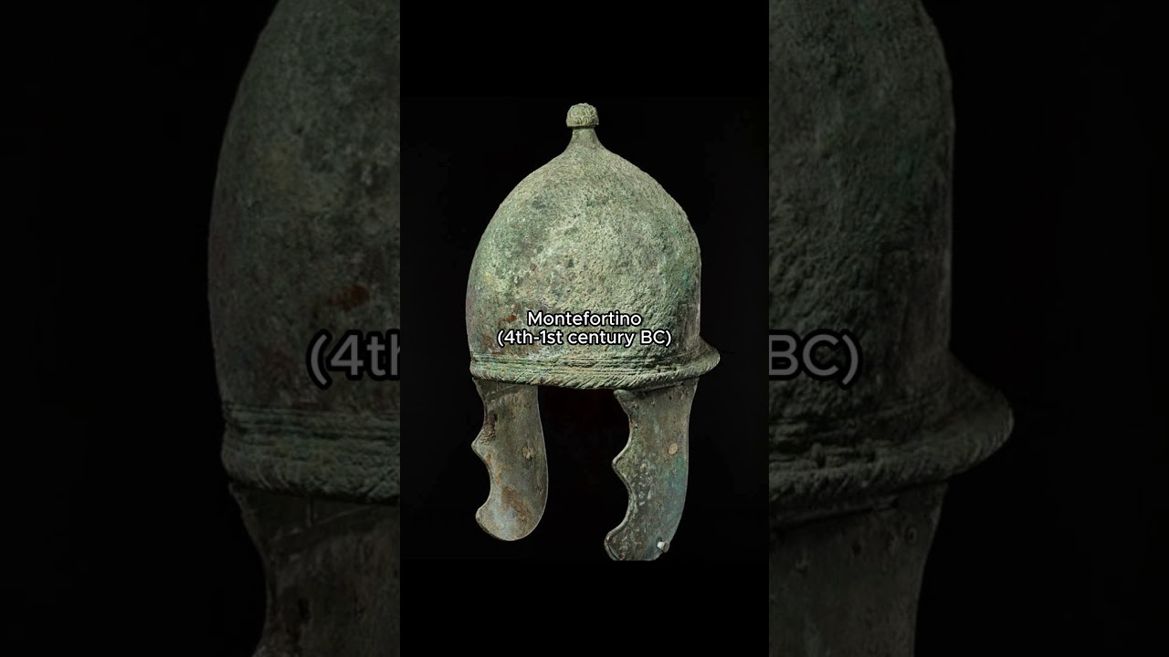 Real Roman helmets throughout history 