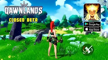 Dawnlands Gameplay Mobile |  Open-World Survival MMORPG
