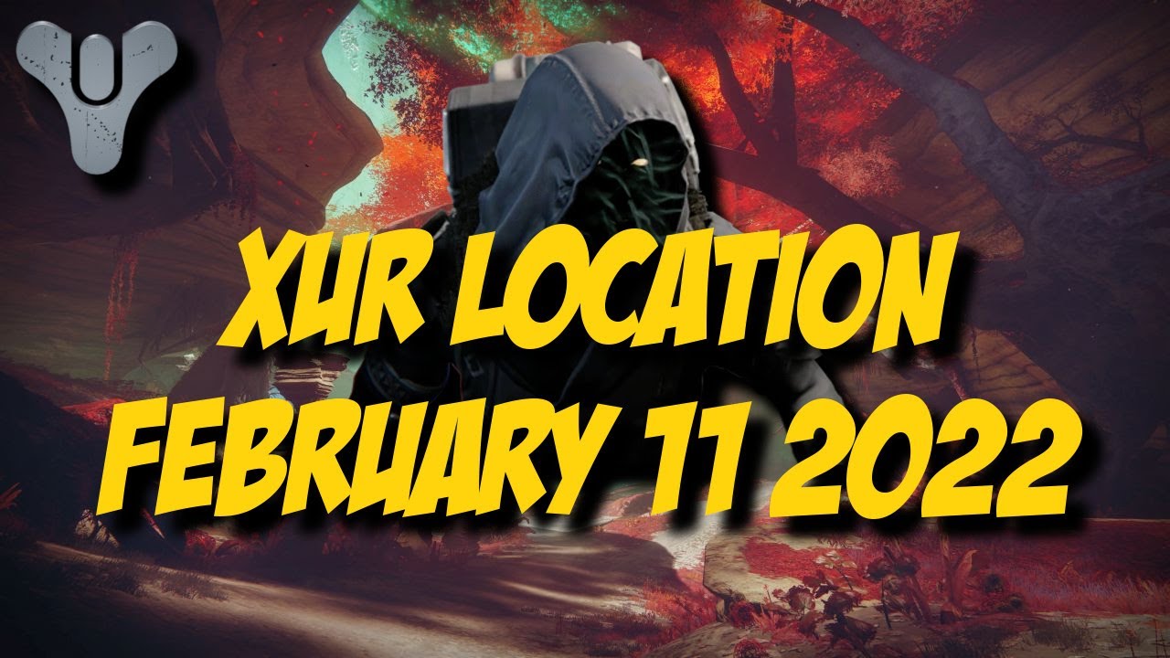Destiny 2 Season of the Lost - Xur 16.0 Location - February 11 2022