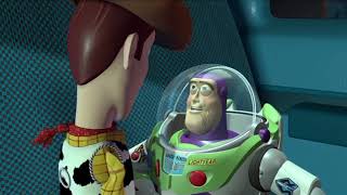 Базз и Вуди выясняют отношения  ... отрывок из мультфильма (История Игрушек/Toy Story)1995