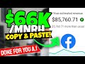 Facebook Copycat: Make $66K Per Month (Without Lifting A Finger!)
