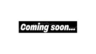 New 3D Intro Coming soon...