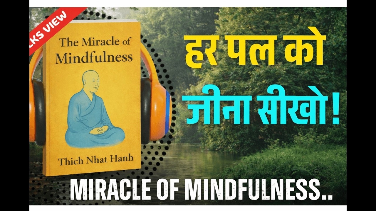 The Miracle of Mindfulness by Thich Nhat Hanh | Hindi Summary | मन की शांति कैसे पाएँ?