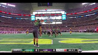 #3 Oregon vs #4 LSU  2011 Extended Highlights