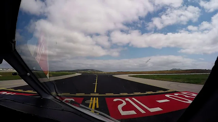 Bombardier Dash 8 Q400 Cockpit View - Athens to Mytilene