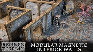 Modular Magnetic Interior Walls