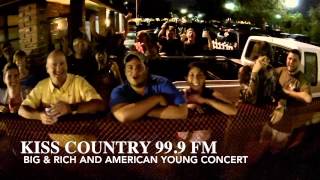 Big & Rich live at 99.9 Kiss Country