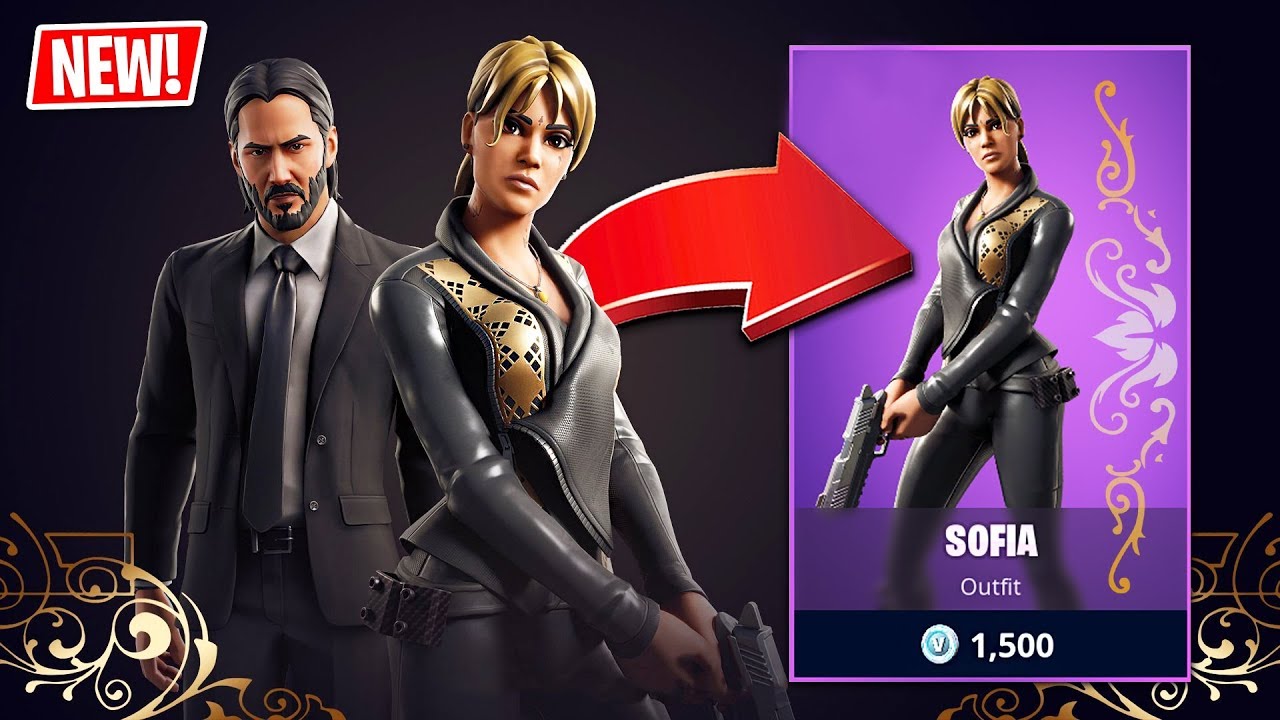 john wick skin fortnite price