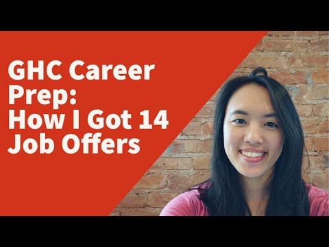 How I Got 14 Job Offers at Grace Hopper Conference: GHC Interview Prep & Tips