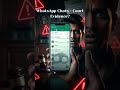 This WhatsApp chat just ruined someone's life #CourteCase #LegalWarning #RealStory