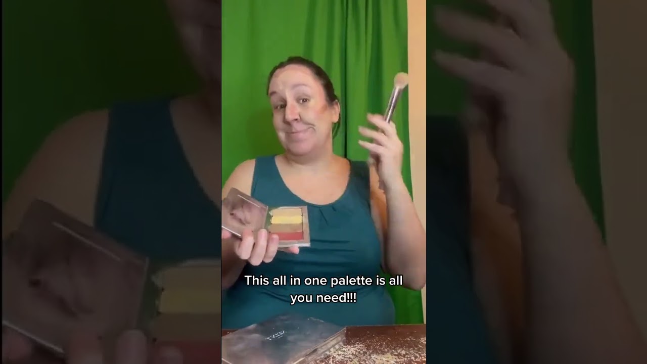 All in one palette!! Cream makeup!! Mature skin 