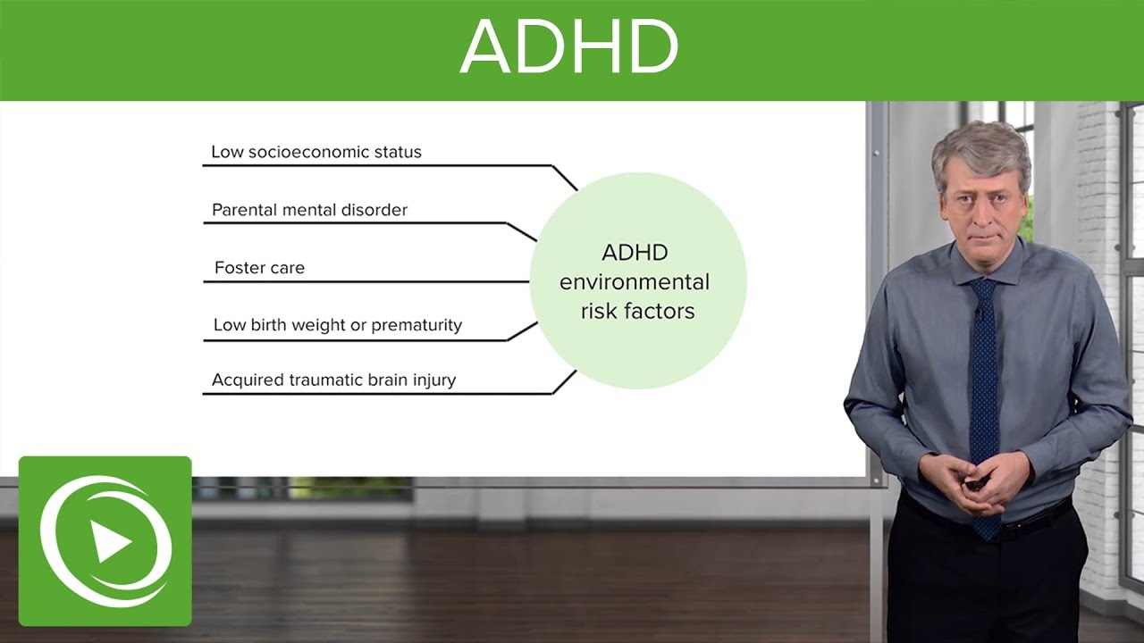 ⁣Attention-Deficit/Hyperactivity Disorder (ADHD) – Pediatrics | Lecturio