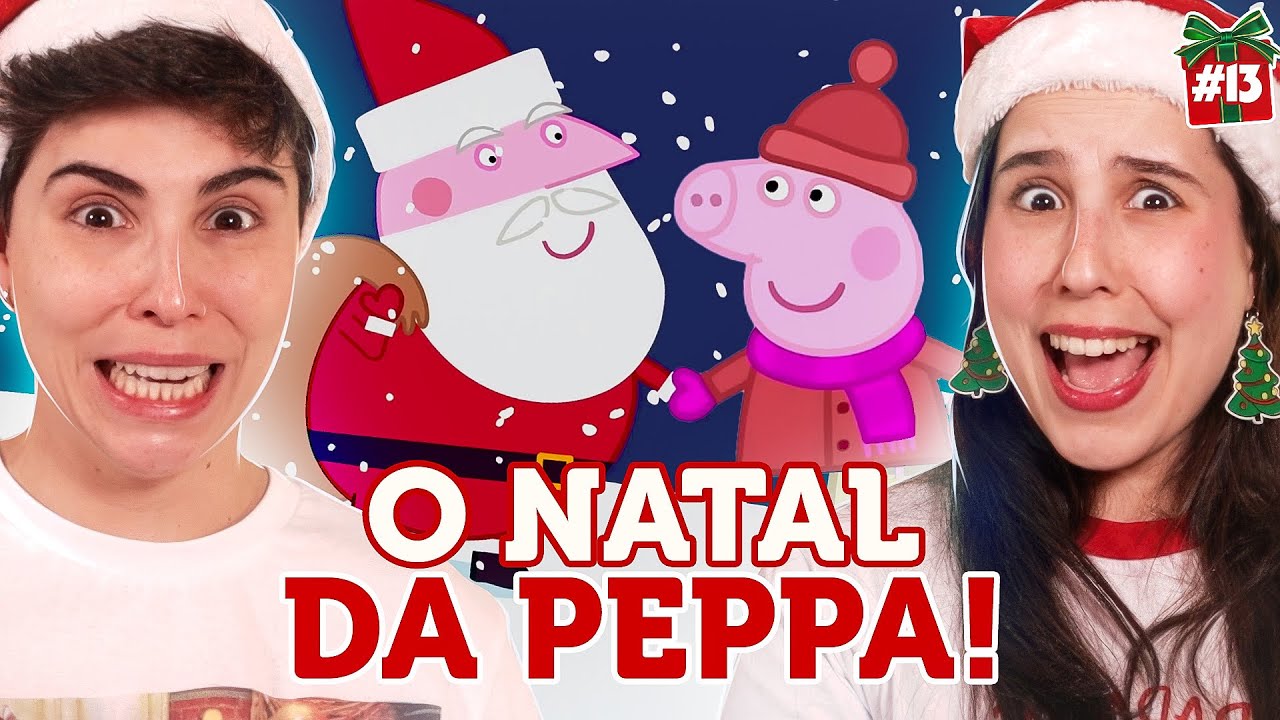 A PEPPA PIG VIROU AJUDANTE DO PAPAI NOEL?! | Vlogmas #13