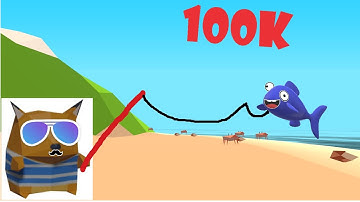 I Did The 100K Fishing Challenge In Krew.io