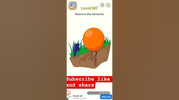 remove the obstacles(delete one part dop 2 level 257)#gaming #shorts