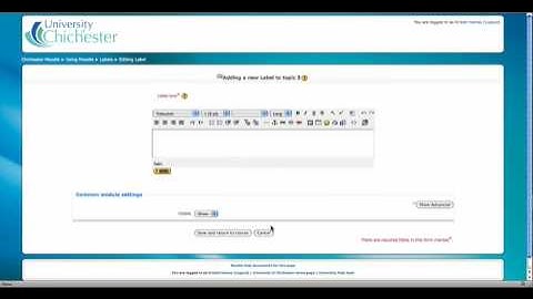 Embedding Audio in Moodle