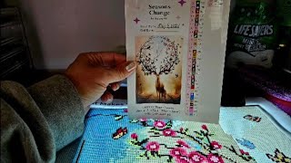 Seasons Change Diamond Painting Art Club and Chit Chat #breastcancer #cancer #cancerawareness