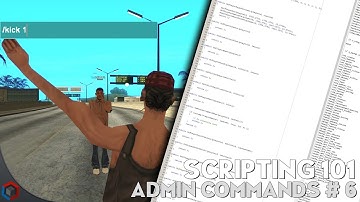 San Andreas Multiplayer Scripting - Admin Commands