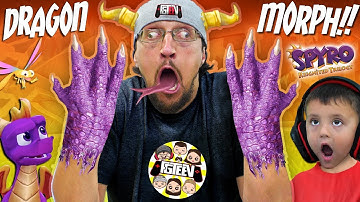 TURNING into a DRAGON!  FGTeeV Spyro