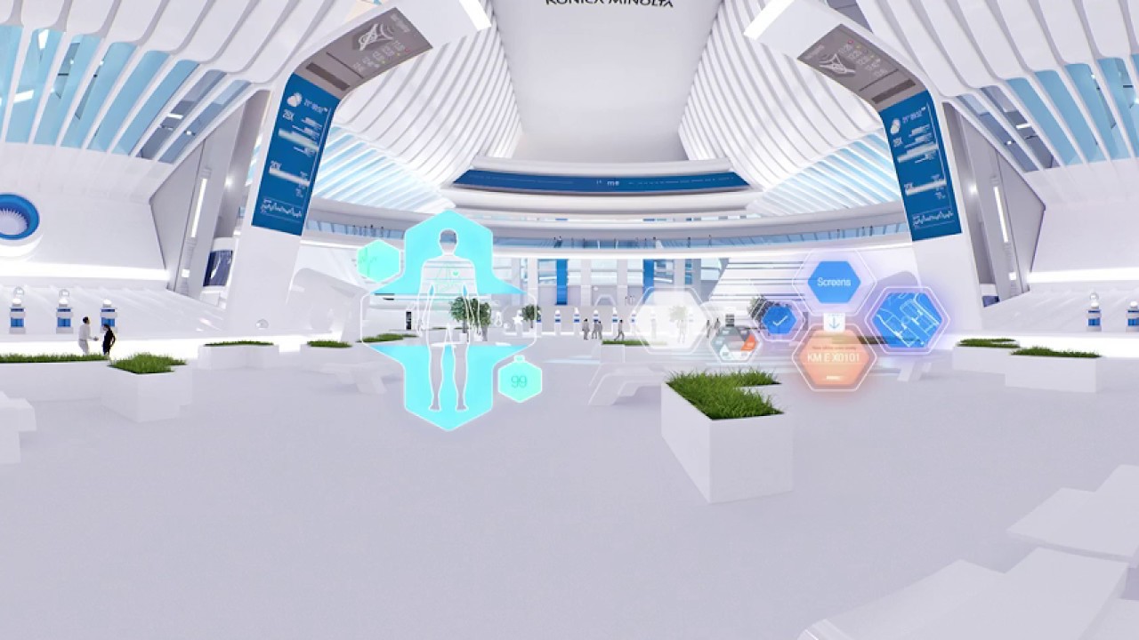 Virtual Reality 360˚ Film "Arbeitsplatz Der Zukunft" für Konica Minolta | LINIENFLUG Design
