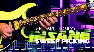 Insane Michael Romeo Sweep Picking Solo Lesson