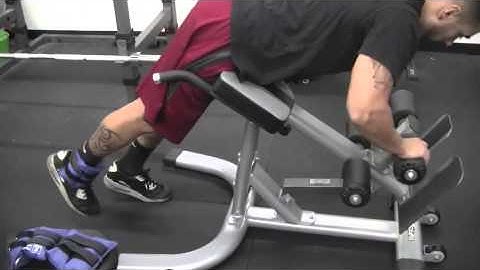 How to Do Single Leg Reverse Hyper Extensions