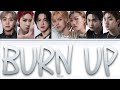 TRENDZ - BURN UP (Colour-coded Lyrics) (Capcut Auto Lyrics)