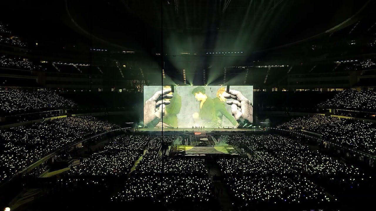 BTS Day 1 at SoFi Stadium (Ment, Blood Sweat and Tears, Fake Love)