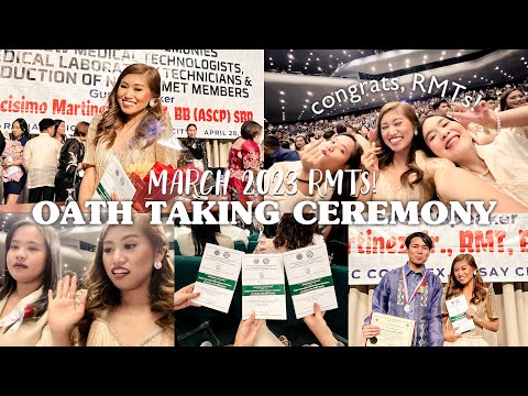 OATH TAKING OF NEW MEDTECHS! // finally a full fledged Medical Technologist ✨